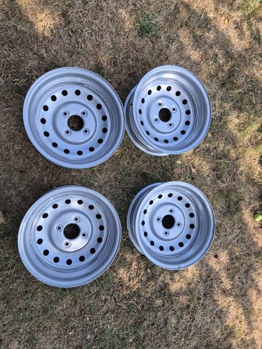 Triumph tr6 steel wheels set - tr6,