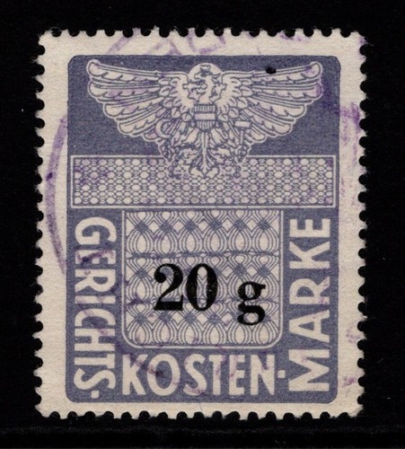 Austria 1947 20g court fee - 1947,