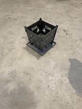 Portable fold away fire pit