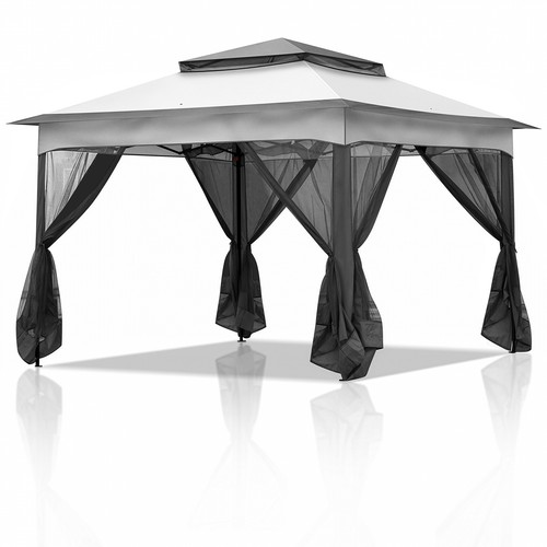 3x3 garden metal gazebo - metal,