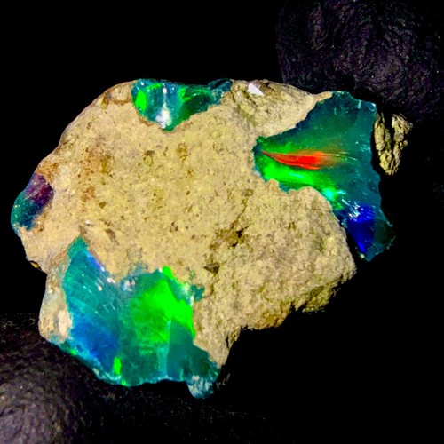 Opal rough ethiopian fire - opal,