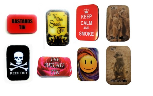 Tobacco tin hinged pill - 1,