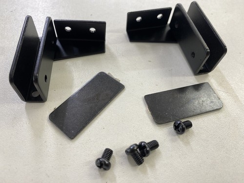 Black glass door hinges - black, tv
