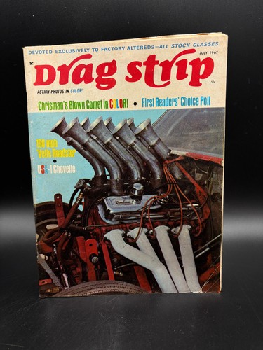 Vintage hot rod drag strip - vintage,