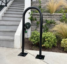 Sandbaggy In Ground Bike Rack | U Shaped, Commercial, Outdoor, 1 Loop, Steel