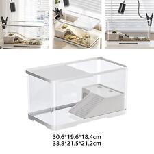 Turtle Tank Bottom Drainage Terrapin Multifunction Areas Turtle Terrarium