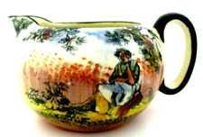 RARE ROYAL DOULTON SERIESWARE ANTIQUE MILK JUG - THE GLEANERS D3191