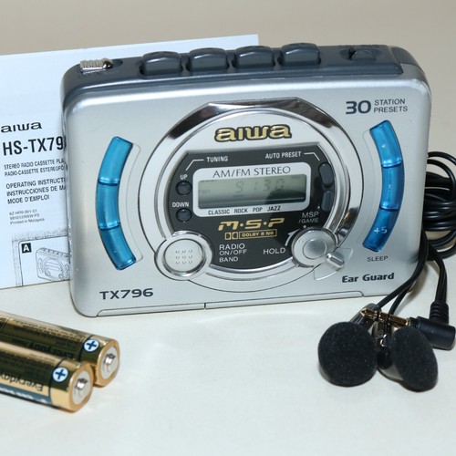 Aiwa tx796 cassette radio - aiwa,