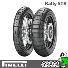 Pirelli Scorpion Rally STR Motorcycle Tyre Set - 90/90 21 54V & 150/70 18 70V