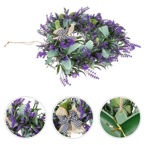 Reusable purple lavender heart - reusable,