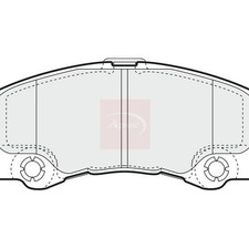 APEC Brake Pad Set, disc brake
