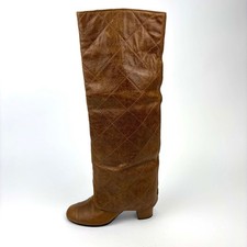 Chanel Over the Knee fold over