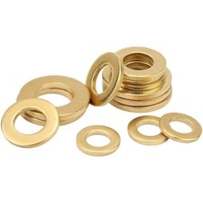 Solid Brass Washers M2 M3 M4