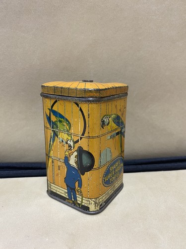Old vintage advertising - advertising, tin