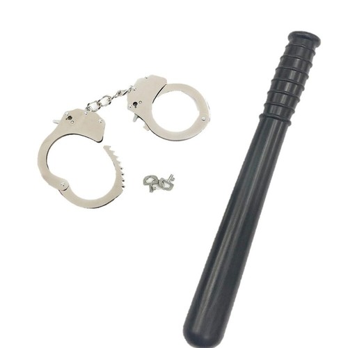 Police truncheon handcuffs - police, &