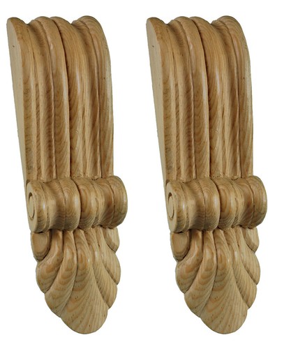 Wooden house corbels regency - house,