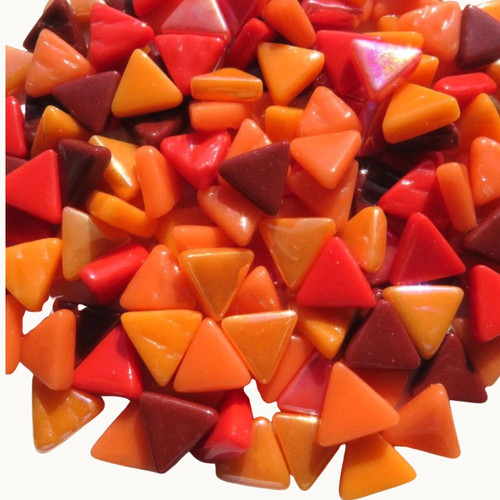 Mini triangle mosaic tiles - tiles, –