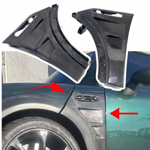 Real carbon front vented - front,