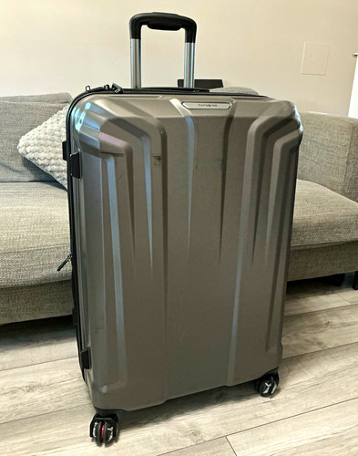 Samsonite grey large hard - grey,