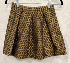 Jacadi Paris Navy Gold Pleated