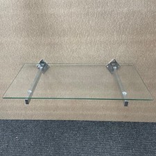 Wall Mount Glass Shelf 600mm