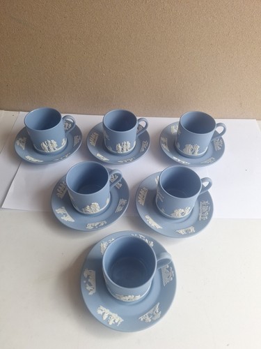 Blue wedgwood jasper coffee - 6,