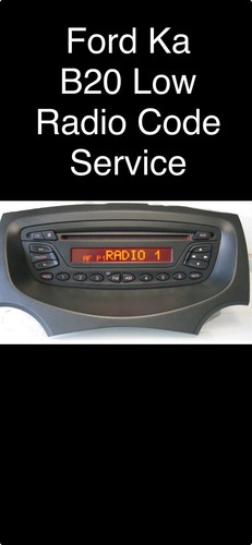 Ford b420 low radio code - ford,