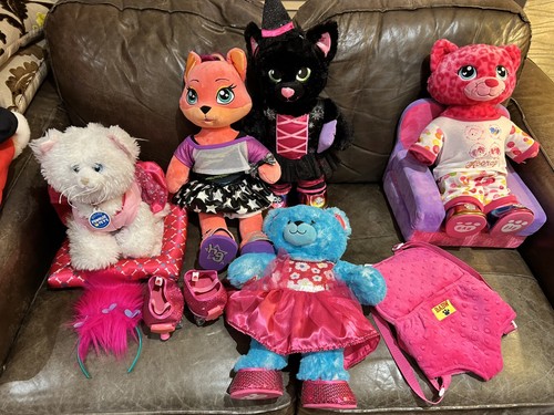 Build bear cat and - bear,