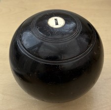 Lignum Vitae Lawn Bowl for