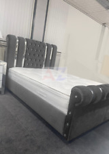 Sleigh Bed With/Without