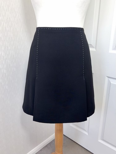 Hobbs black aline skirt - skirt, size