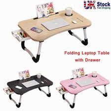Folding Laptop Bed Table Cup