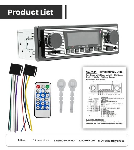 Classic retro car bluetooth - car,