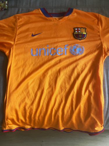 Barcelona away shirt orange - shirt,