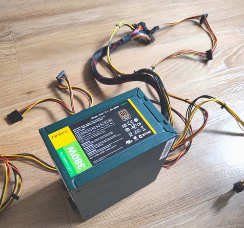 Antec 380d green 380w - green,