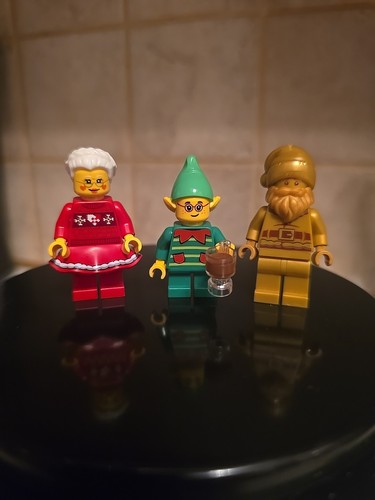 Lego bam christmas minfigures - christmas,