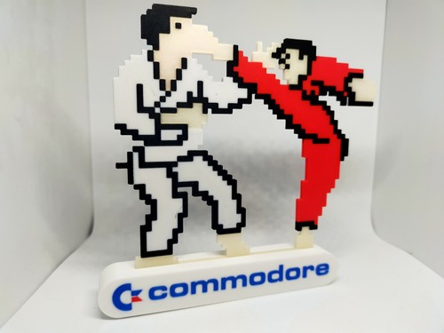 Karate champ shelf - display, 3d