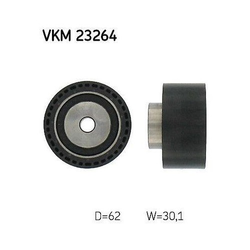 Deflection guide pulley - deflection/guide,