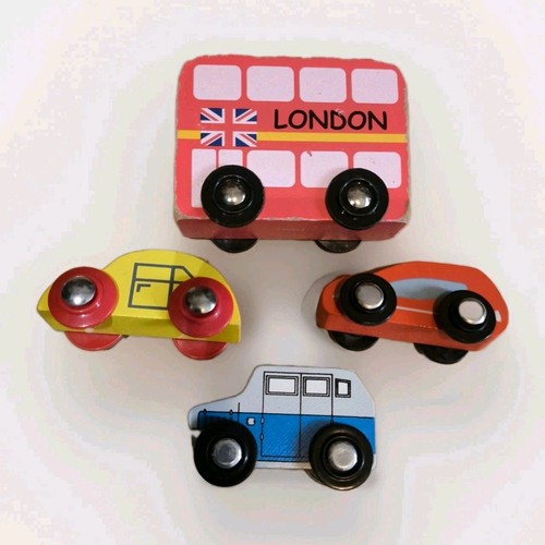 Toy bundle vehicles wooden - toy,