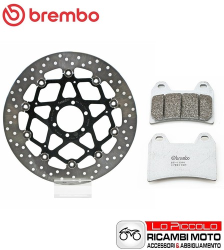 Front brake disc - pads, sr