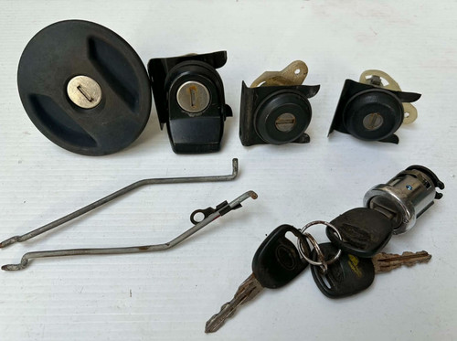 Ford fiesta mk2 door lock - ford, set