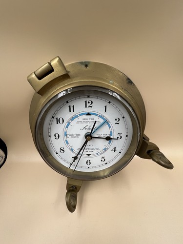 Ships brass tide - tide, clock