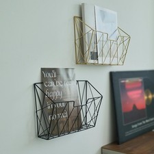 Wall Mounted Magazine Rack