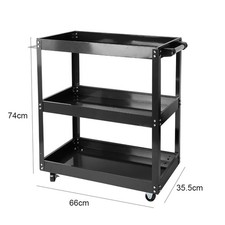 3 Tier Rolling Tool Cart Heavy