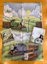Vintage Horrockses ‘Thomas the Tank Engine’ Single Duvet Cover & 2 Pillow Cases 
