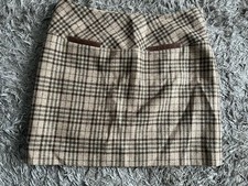 Dubarry Check Wool  Skirt   Size UK 12