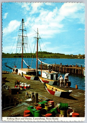 Lunenburg harbour fishing - fishing, boat
