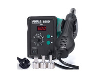 YIHUA 858D Hot Air Rework Station 700W for SMD Soldering and desoldering with Ad