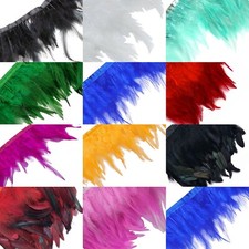 2 Meter Rooster Feather Trim