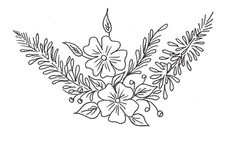 Embroidery Transfer Iron On